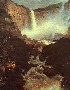 Frederick Edwin Church The Falls of Tequendama painting